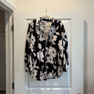 Chico’s floral printed blouse